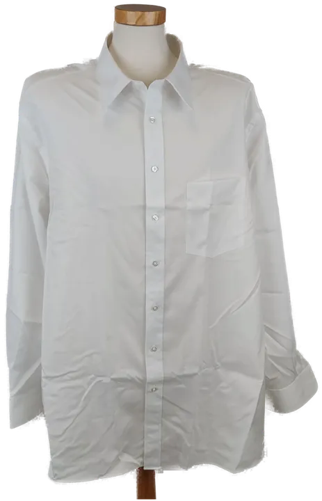 Walbusch Masterclass Herrenhemd weiß - 47/48 Kragenweite, 69 cm Ärmellänge Langärmelig - Bild 1