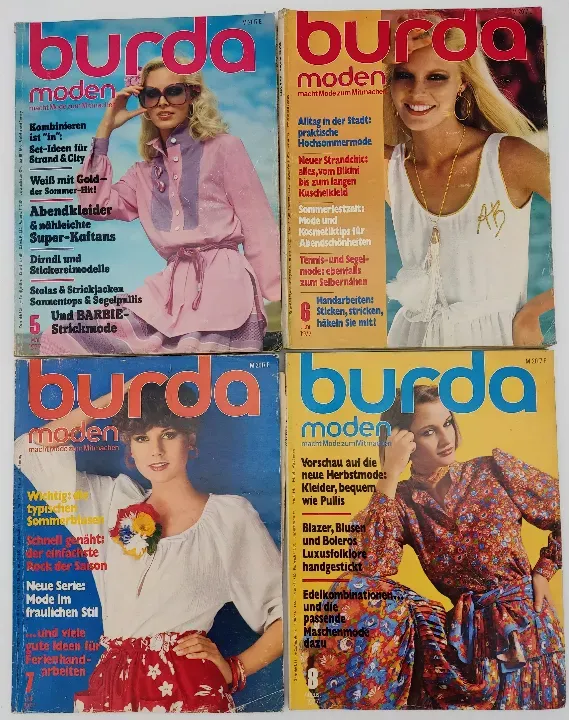 Burda Modezeitschrift 12 Hefte 1977 - Bild 2