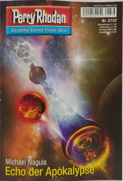  Romanheft Perry Rhodan Echo der Apokalypse Erstauflage Nr.2733 - Bild 1