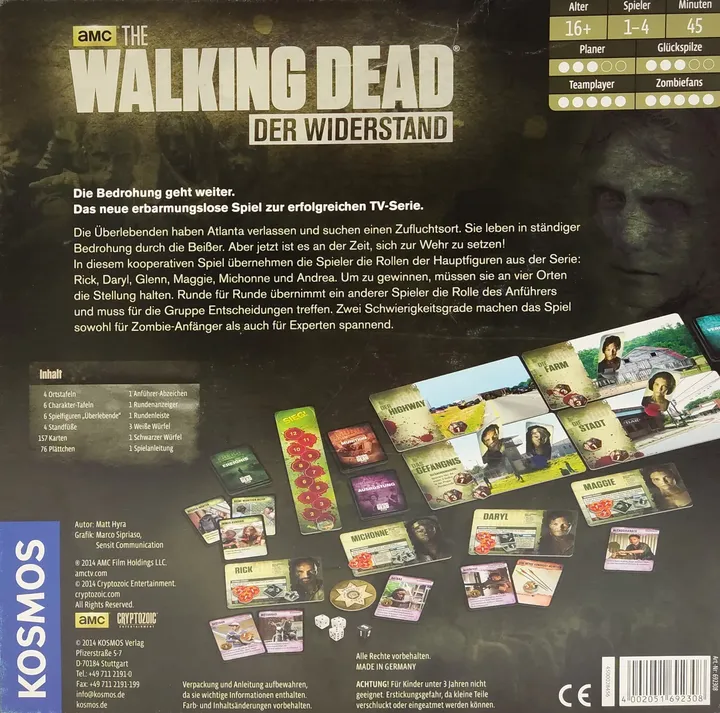 The Walking Dead - Gesellschaftsspiel - Kosmos - Bild 2