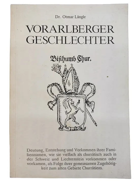 Vorarlberger Geschlechter - Bild 1