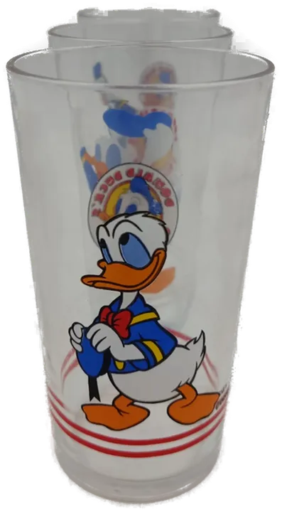 Donald Duck Collection Gläser Set (3 Stück) Vintage - Bild 1