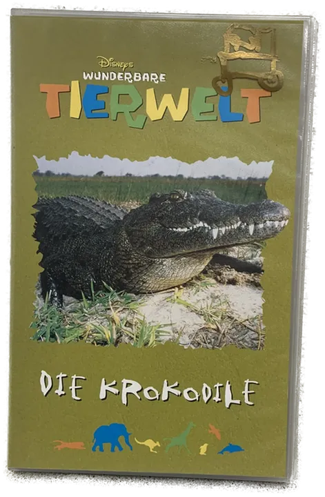 Disneys wunderbare Tierwelt: Die Krokodile - VHS - Bild 1