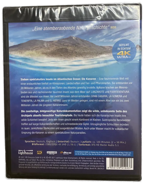 Die Kanarischen Inseln - Abenteuerfilm - DVD - Bild 2