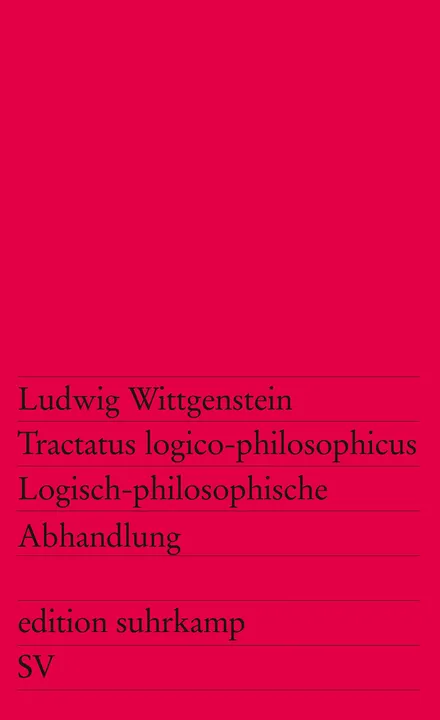 Tractatus logico-philosophicus - Ludwig Wittgenstein - Bild 1