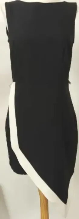 Rinascimento Damen-Kleid schwarz/weiß Asymmetrische Große S - Bild 1