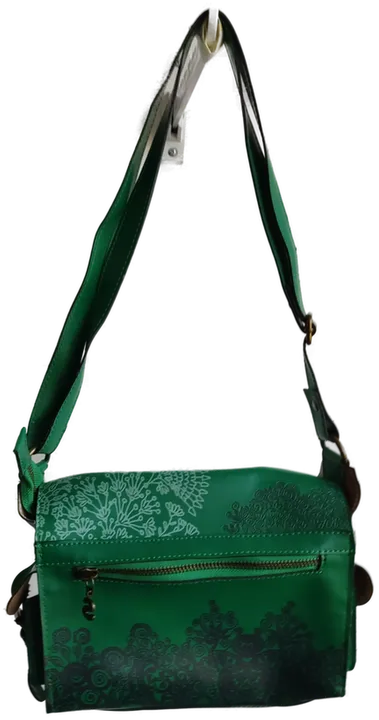 Miguel Damenhandtasche grün und floral bedruckt - Bild 2