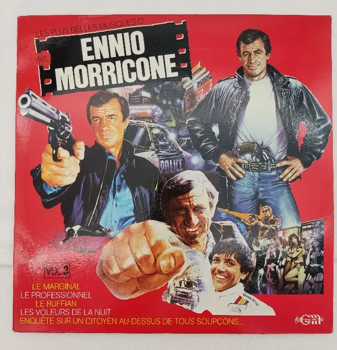 Langspielplatte - Ennio Morricone - Les Plus Belles Musiques DÈnnio Morricone Vol. 3 - Bild 2