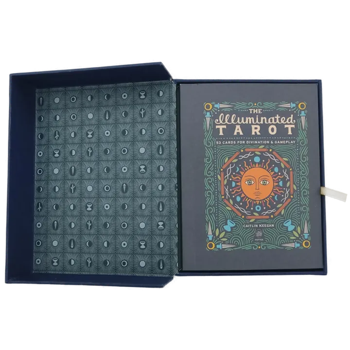 The Illuminated Tarot-Kartenset mit Begleitbuch – 53 Karten, englisch - Bild 2