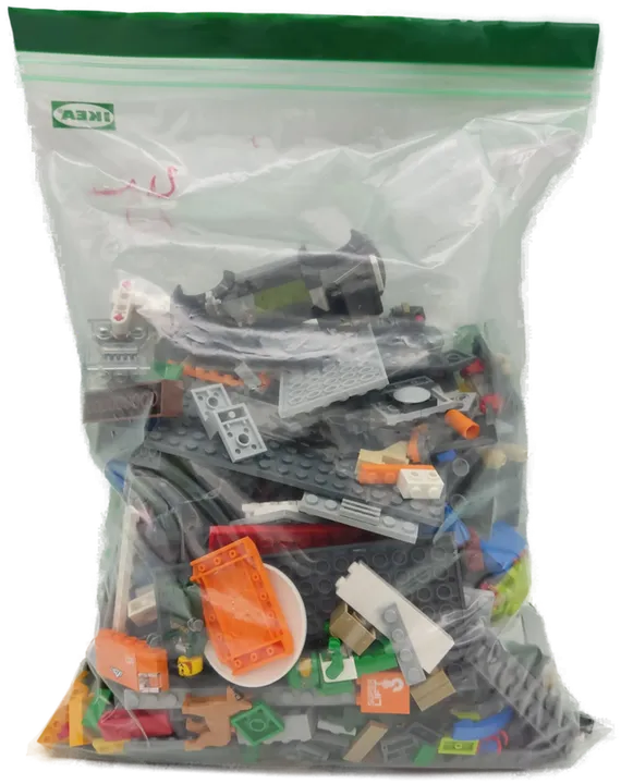 1 Kilo Lego Steine gemischt - Bild 1