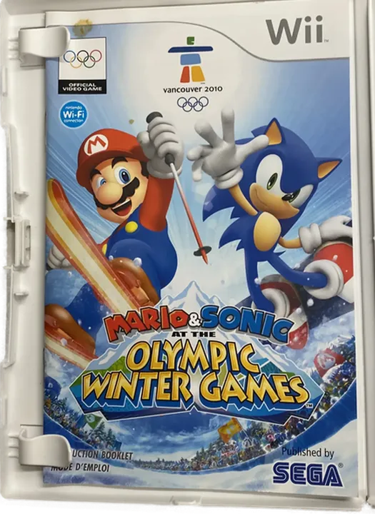 Mario und Sonic Olympic Winter Games - Wii Spiel  - Bild 3