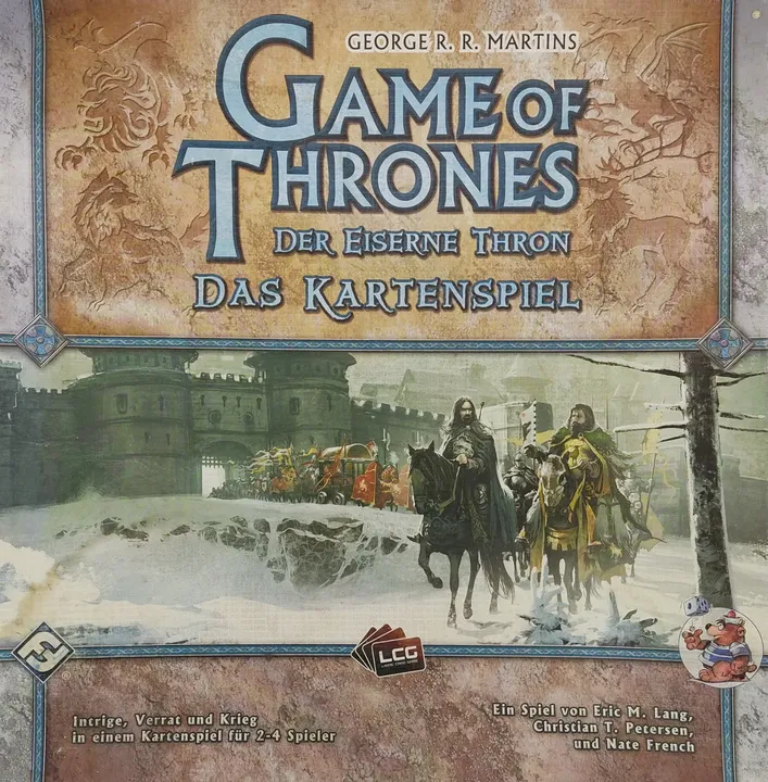 Game of Thrones - Das Kartenspiel - Der eiserne Thron - Fantasy Flight Games - Bild 1