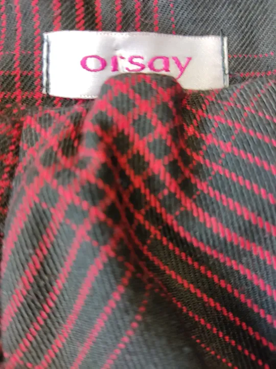 Orsay Damenrock rot/schwarz kariert - 36 - Bild 3