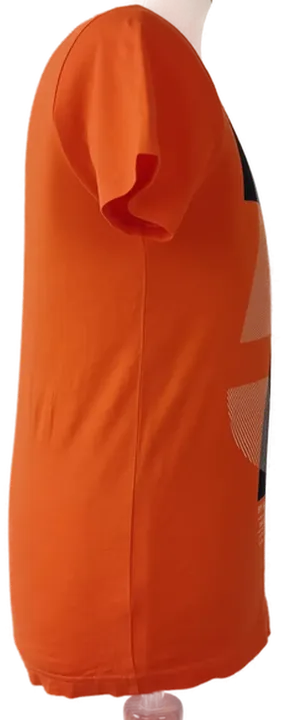 JACK & JONES Herren T-Shirt orange - S - Bild 3