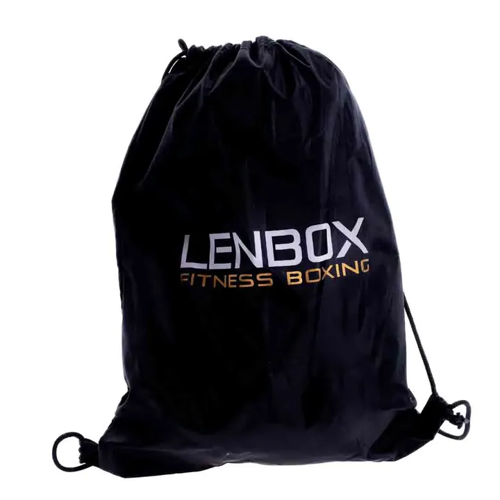 Lenbox Fitness Boxing Boxhandschuhe in schwarz-gold mit Tragebeutel - Bild 3