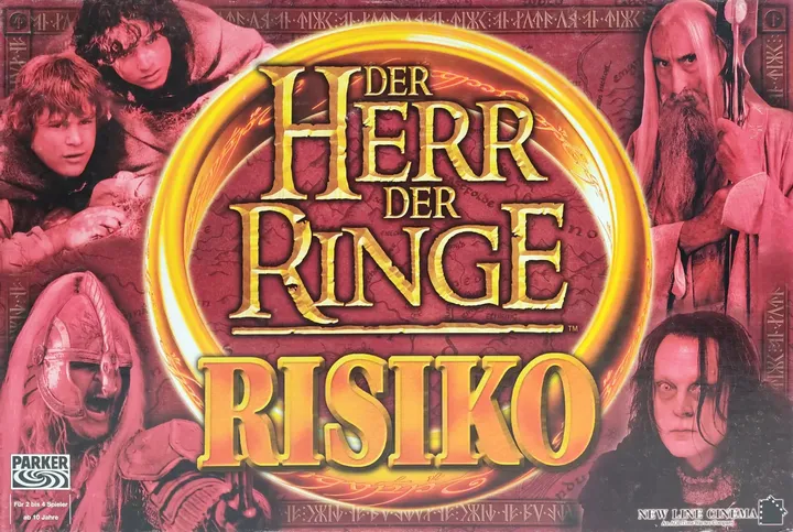 Herr der Ringe - RISIKO - Gesellschaftsspiel - Parker  - Bild 1