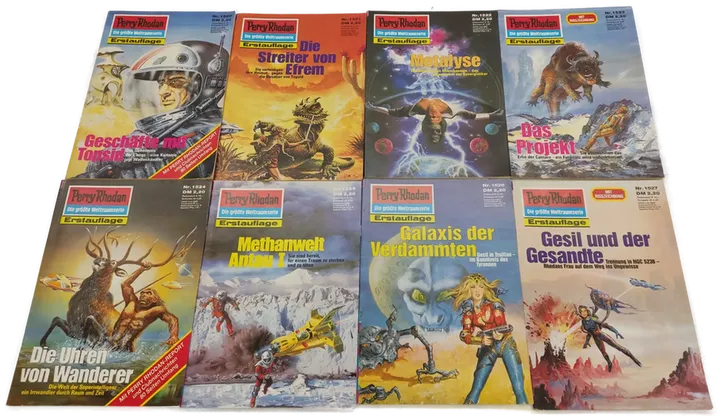 Taschenbücher Perry Rhodan Erstauflage Konvolut 27 Stück  - Bild 3