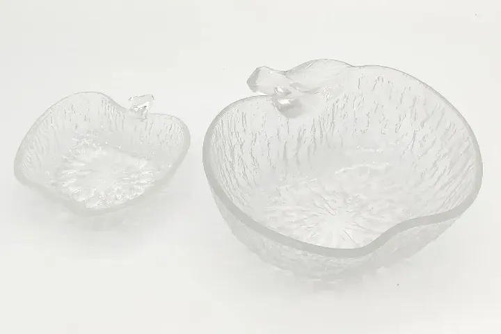 Glasschüsseln Set 2tlg. Apfelform  - Bild 1