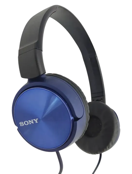 Sony MDR-ZX310 Kopfhörer, schwarz/blau - Bild 3