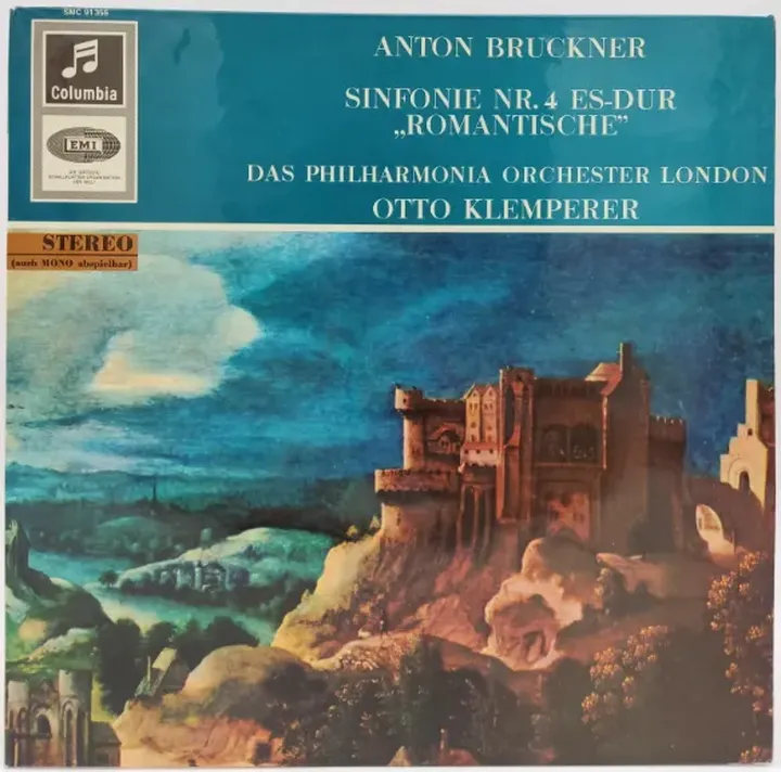 Vinyl LP - Anton Bruckner, Philharmonia Orchester London, Otto Klemperer - Sinfonie Nr. 4 Es-dur, Romantische  - Bild 1