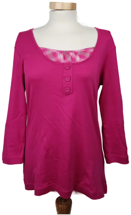 S.Oliver Damen Shirt pink Gr.40 - Bild 4