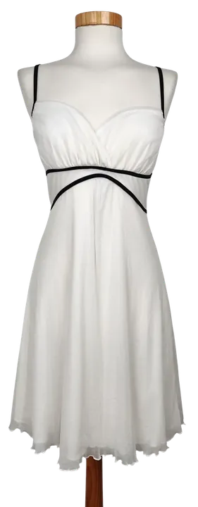 AMISU Damen Midikleid, weiß - Gr. S  - Bild 1