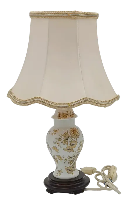 Porcelaine de Limoges - Tischlampe  - Bild 1