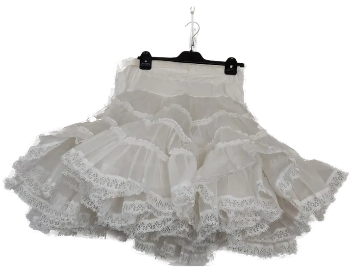 Malco Modes Damen Petticoat Unterrock weiß Gr. US L - Bild 1