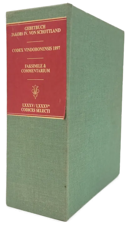 Gebetbuch Jakobs IV. von Schottland - Codex Vindobonensis 1897 - Faksimile Commentarium - Bild 2