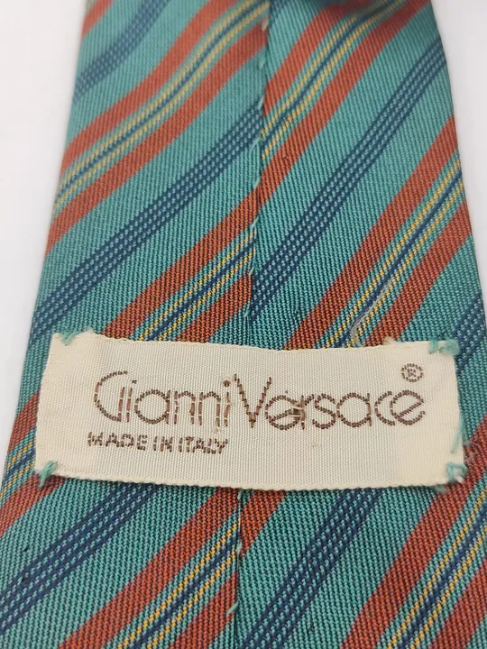 Versace Herren Krawatten Set (2 Stück) mehrfarbig Vintage - Bild 3