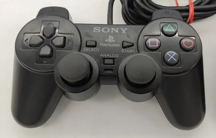 Sony PS2/Playstation 2 Slim mit 2 Controller , 8MB Speicherkarte, Netzkabel und Videokabel  - Bild 5