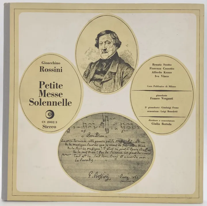 Vinyl LP - Gioacchino Rossini - Petite Messe Solennelle  - Bild 2
