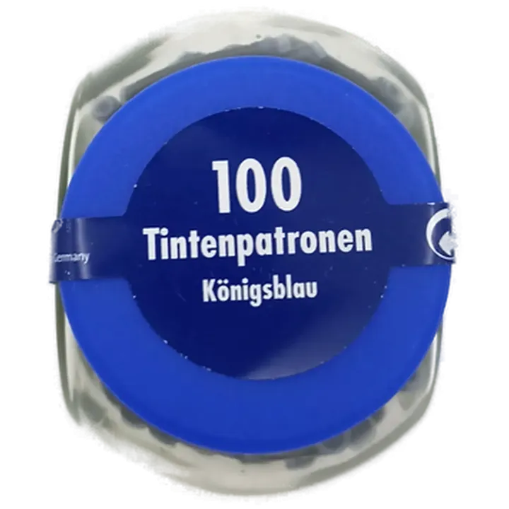 Pelikan Tintenpatronen Königsblau 100 Stück - Bild 2
