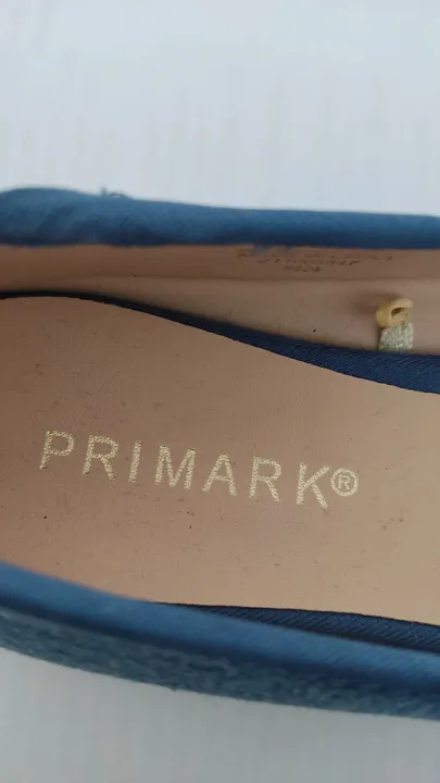 Primark Ballerinas Stoff blau NEU - Gr. 37 - Bild 5