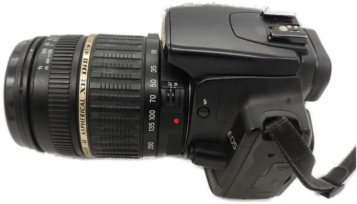 Spiegelreflexkamera Canon EOS 400D DS126151 Ob. 18-200mm mit Zubehör und Tasche - Bild 2