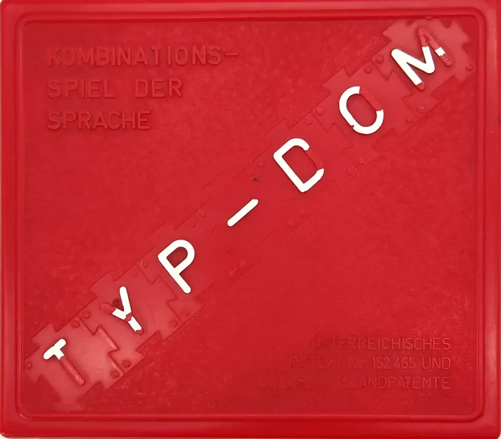 Vintage - TYP-DOM - Kombinationsspiel der Sprache - PIATNIK - Bild 3