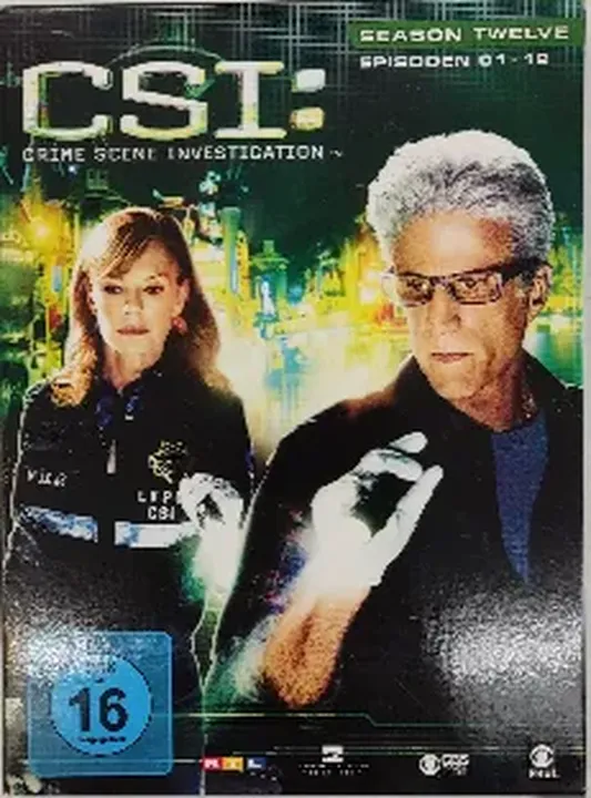 DVD 3 Disc´s CSI: Crime Scene Investigation - Season 12 - Bild 1