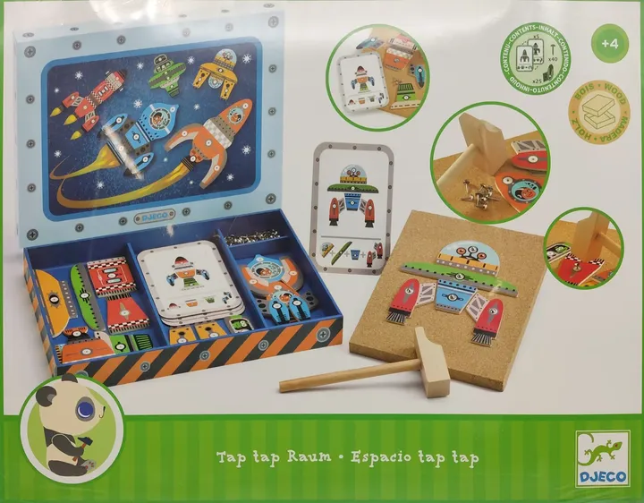 Space tap tap - Tap tap Raum - Kinderspiel ab 4 Jahren - DJECO - Bild 1