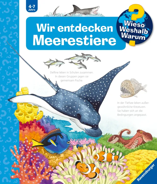 Wieso? Weshalb? Warum?, Band 27: Wir entdecken Meerestiere - Ravensburger  - Bild 1