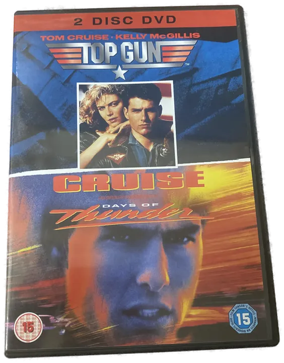 Tom Cruise und Kelly Mc Gillis - Top Gun und Days of Thunder - DVD - Bild 2