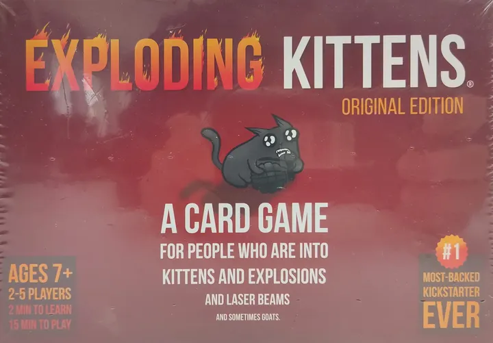 Exploding Kittens - Original Edition - Kartenspiel  - Bild 1