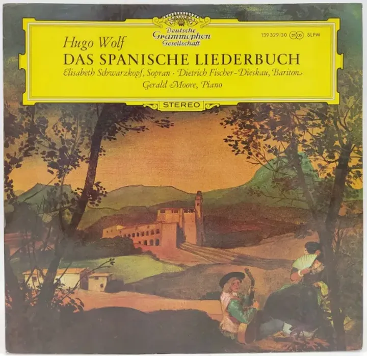 Vinyl LP - Hugo Wolf - Das spanische Liederbuch, 2-LP's  - Bild 1