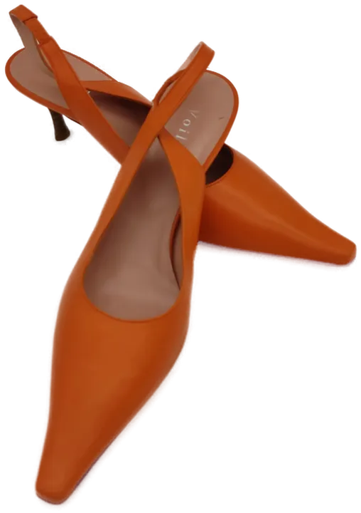 Voila Damenschuhe Fersenfrei orange - 41 - Bild 1