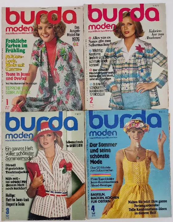 Burda Modezeitschrift 11 Hefte 1976 - Bild 1