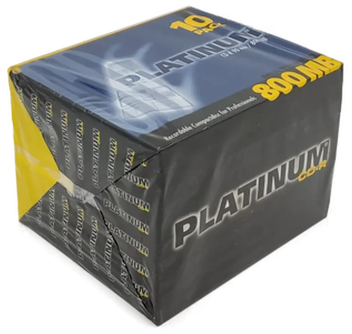 Platinum CD-R 90 Min/800 MB - 10er Pack - Bild 1