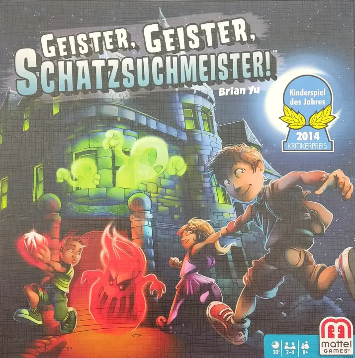 Geister, Geister, Schatzsuchmeister - Gesellschaftsspiel, Mattel Games  - Bild 1