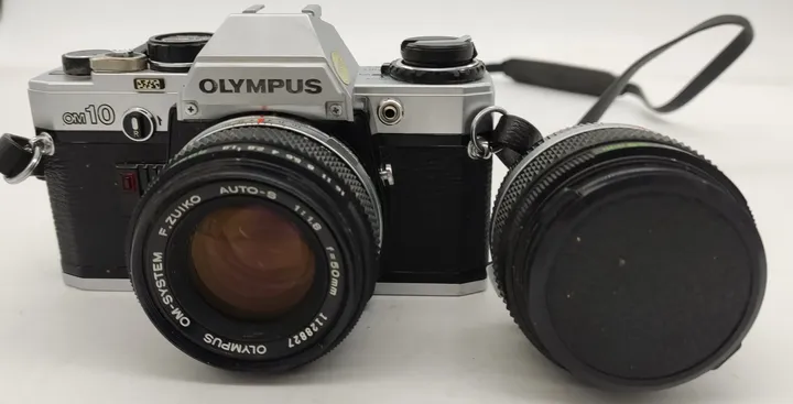 Olympus OM10 Spiegelreflexkamera analog mit 2 Objektive (50mm,28mm) - Bild 2