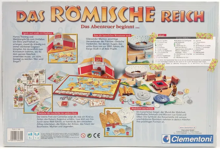 Das römische Reich - Gesellschaftsspiel, Clementoni  - Bild 2