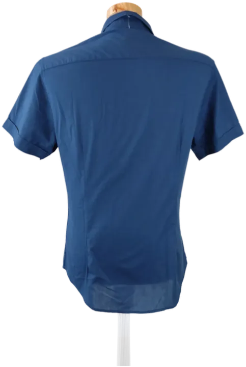SMOG Herrenhemd marineblau - M (eng geschnitten) - Bild 3