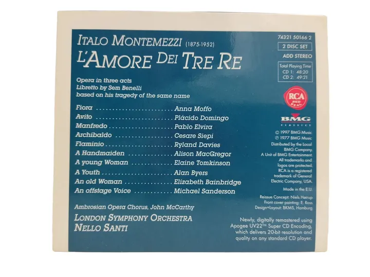L'Amore Dei Tre Re – Italo Montemezzi - Bild 4